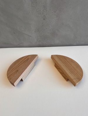 Victorian Ash Door Handle 280x140