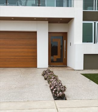 Custom Entrance Door Western Red Cedar