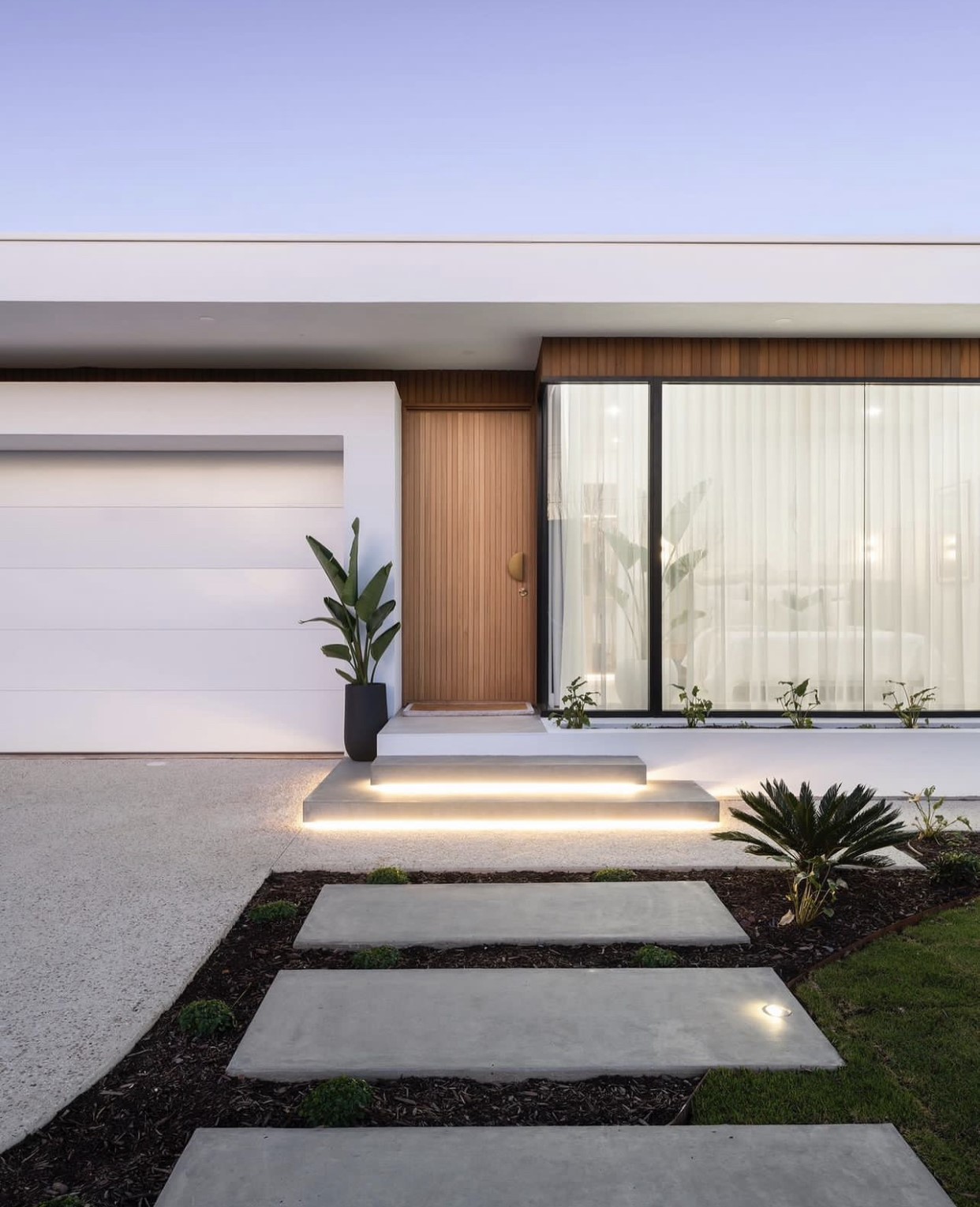 Custom Entrance Door American Oak - 2400 x 1020