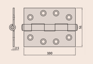 316 Stainless Steel Hinges