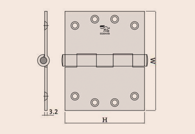 14. STAINLESS STEEL HEAVY DUTY WIDE THROW