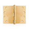 5. Solid Polished Brass Hinge