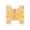 6. Solid Polished Brass Parliament Hinge