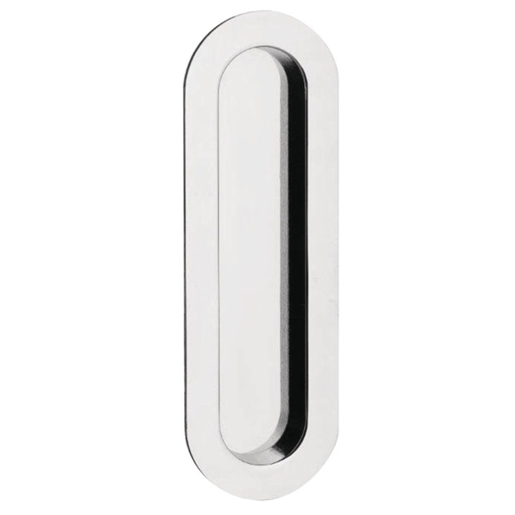 Hafele Flush Pull Handle Oval - Sliding Doors - Architectural Supplies